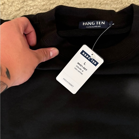 Hang Ten Cropped Sweater NWT - Picture 3 of 3